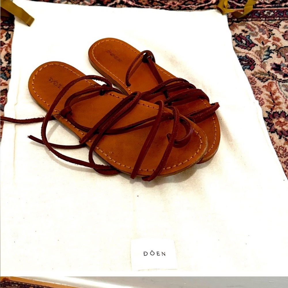 Doen Gladiator Sandal Brown
